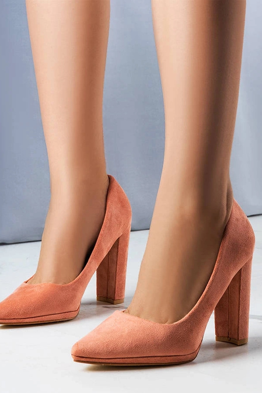 Emmas rozā augstpapēžu pumpas