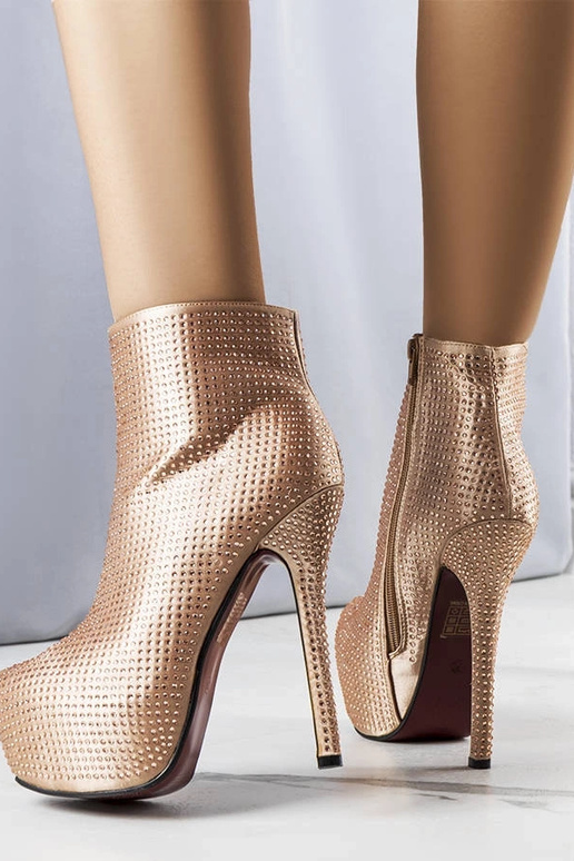 Tatiana zelta augstpapēžu puszābaki