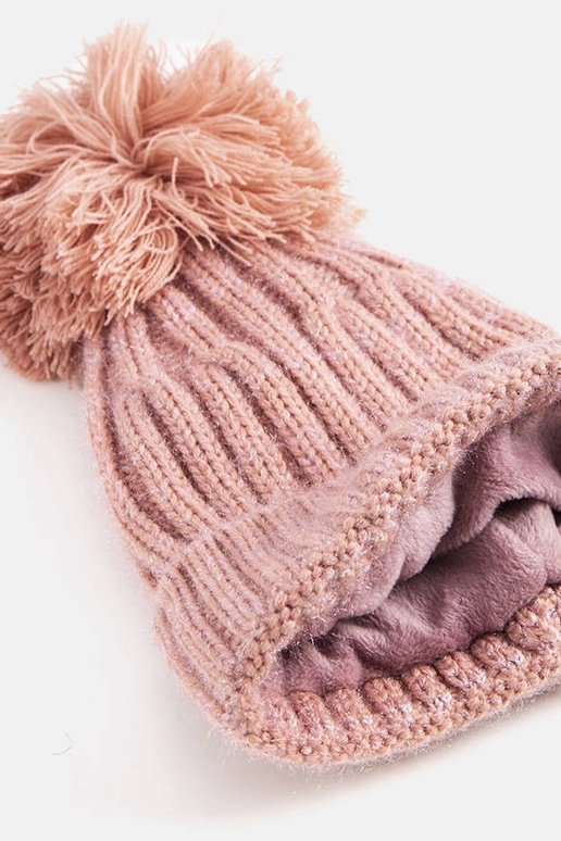 Karloti Rozā Pompom Cepure