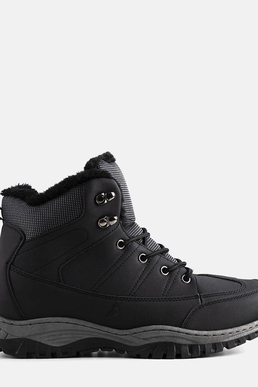 Melni ziemas pārgājienu apavi,...