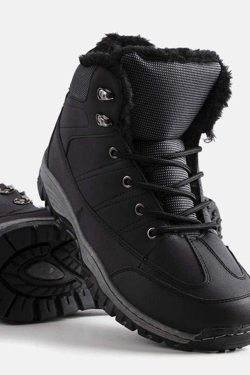 Melni ziemas pārgājienu apavi,...