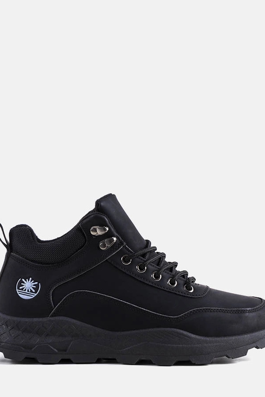 Melni izolēti Aidan zābaki