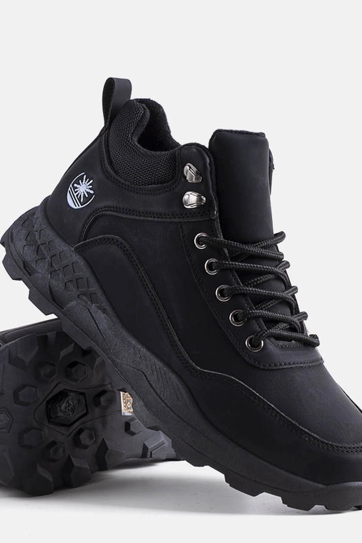 Melni izolēti Aidan zābaki