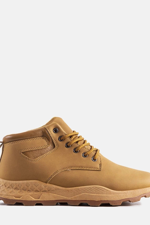 Brūni Tristen izolēti zābaki