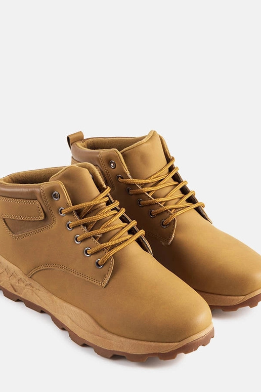 Brūni Tristen izolēti zābaki