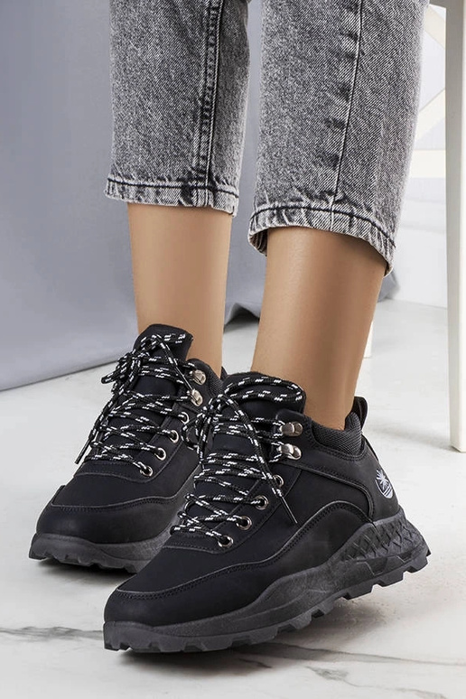 Melni izolēti Durani sieviešu zābaki