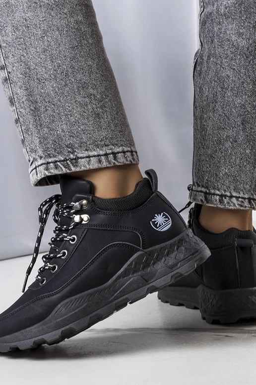 Melni izolēti Durani sieviešu zābaki