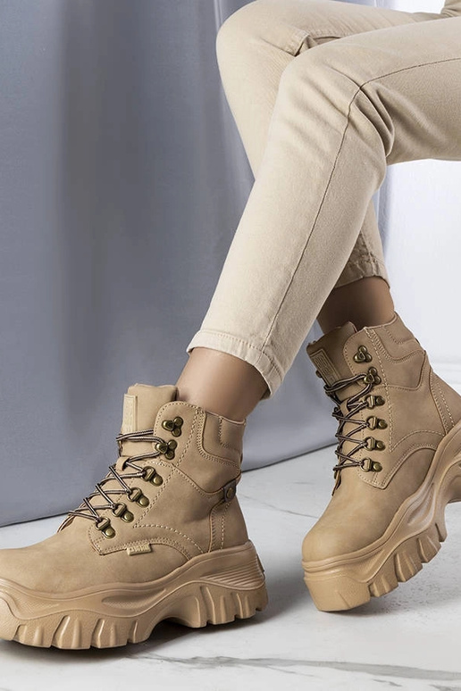 Smilšu krāsas pārgājienu apavi, „Big...