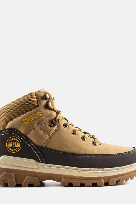 Brūni vīriešu zābaki Big Star KK174119