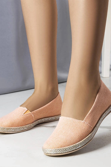 Rozā sieviešu espadrilles Amiral
