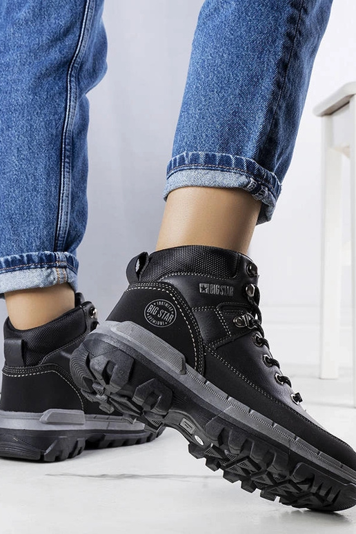 Melni Big Star zābaki KK274222 BLACK