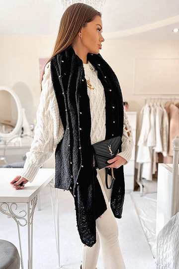 Ivonnas šalle ar melnām fāzēm