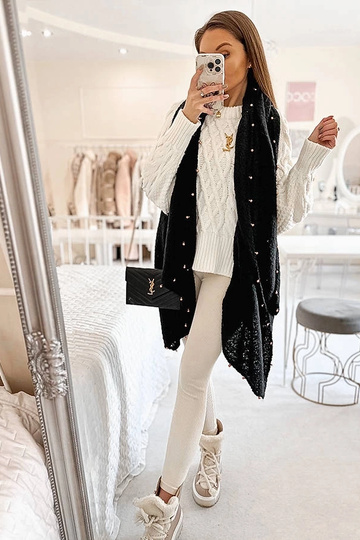 Ivonnas šalle ar melnām fāzēm 2