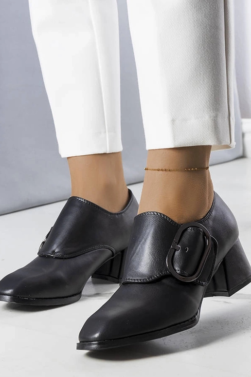 Ailani Black pumpas ar papēdi