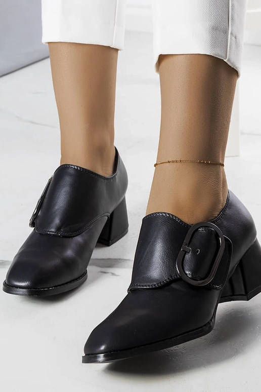 Ailani Black pumpas ar papēdi