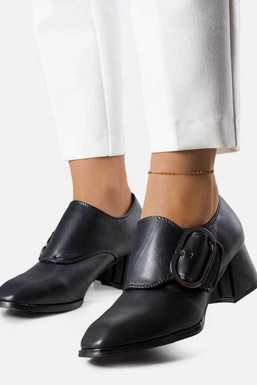 Ailani Black pumpas ar papēdi