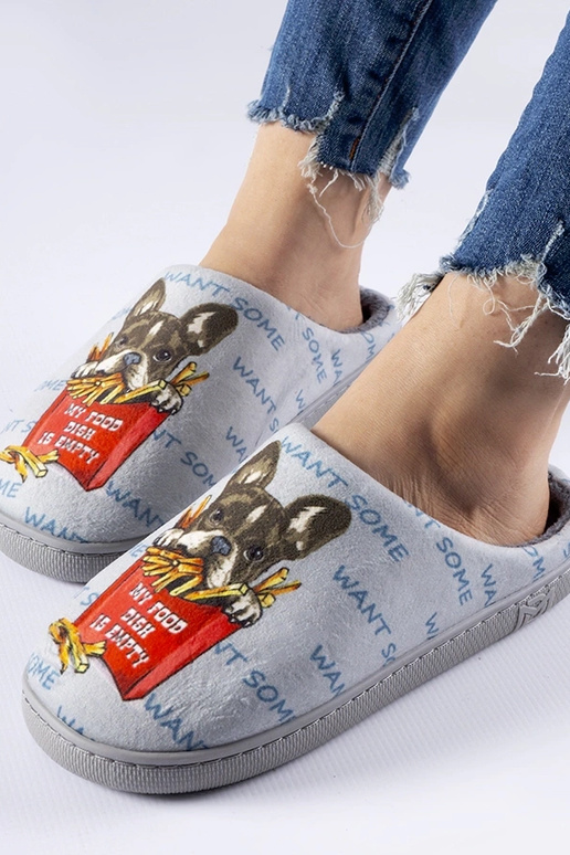 Pelēkas mīkstas frī čības