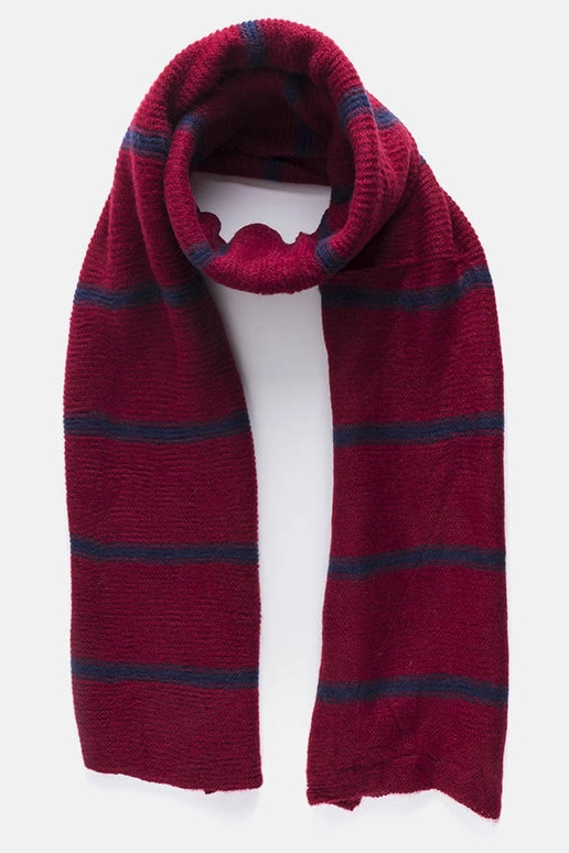 Burgundijas šalle ar jūras krāsas...