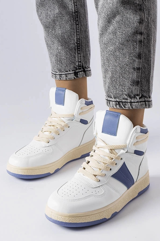 Robin's Blue High Top kedas
