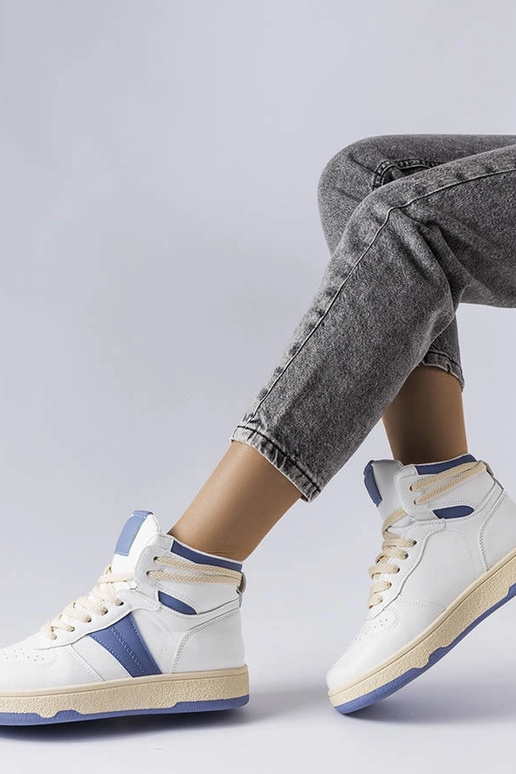 Robin's Blue High Top kedas