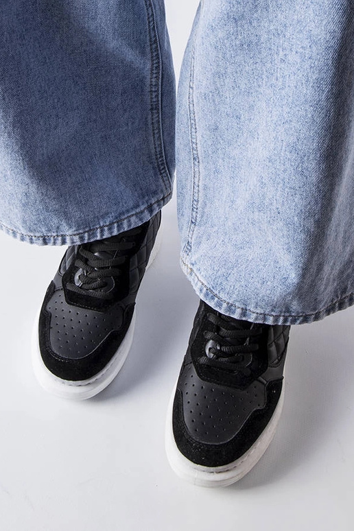 Melnas Latoya sieviešu kedas