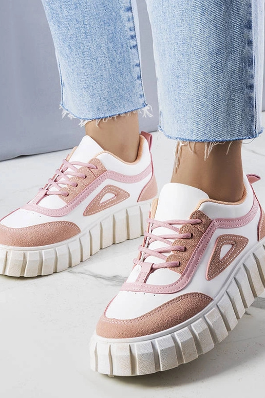 Rozā apavi uz platformas, „Robyn"