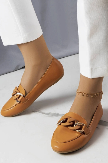 Mamie Brown ķēdes loafers