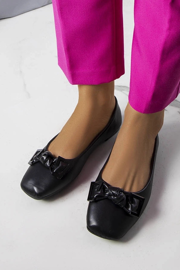 Melnas Tabitha Bow Ballet Flats 2