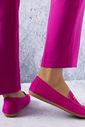 Rozā loafers ar ādas... 2