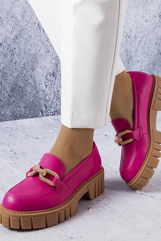 Rozā pusbači ar zelta dekorāciju,...