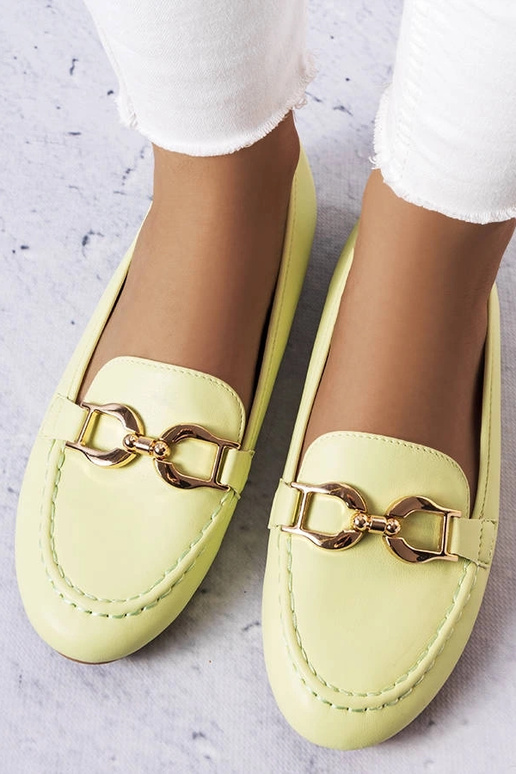 Zaļi mokasīni ar sprādzi, „Sauvé"