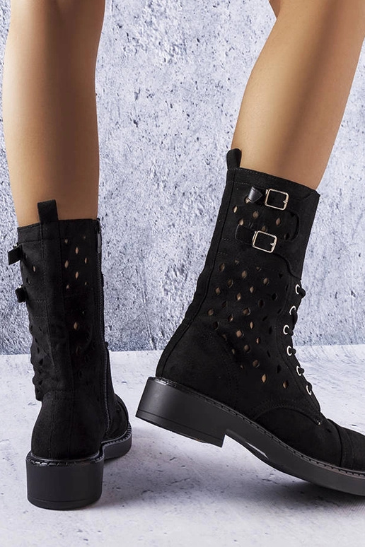 Melni ažūra puszābaki Legault