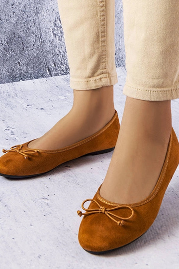 Brūni Chandonnet Bow Ballet Flats