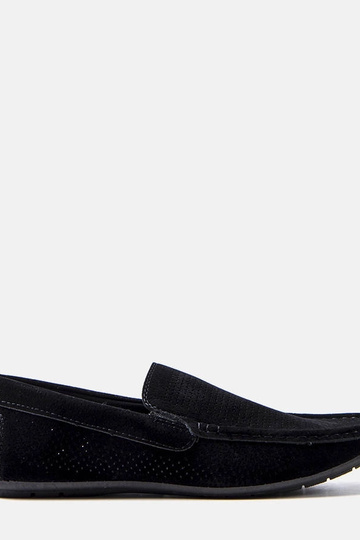 Melni vīriešu mokasīni ar...