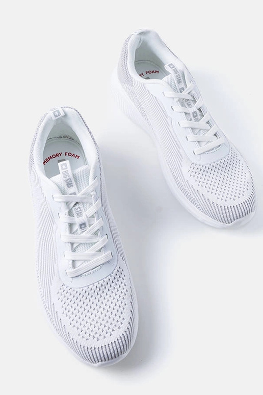 Balti-pelēki vīriešu sporta apavi,...