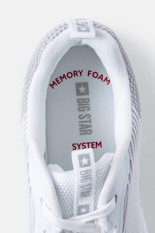 Balti-pelēki vīriešu sporta apavi,...