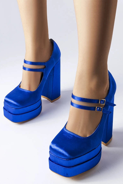 Gabriel zilas augstpapēžu pumpas