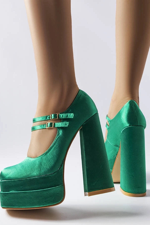 Gabriel zaļas augstpapēžu pumpas