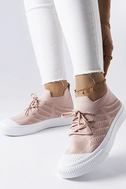 Rozā kurpes no elastīgas materiāla,...