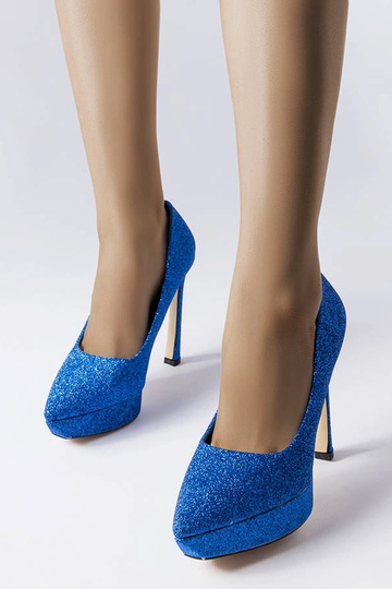 Zili Glitter Proulx papēži 2