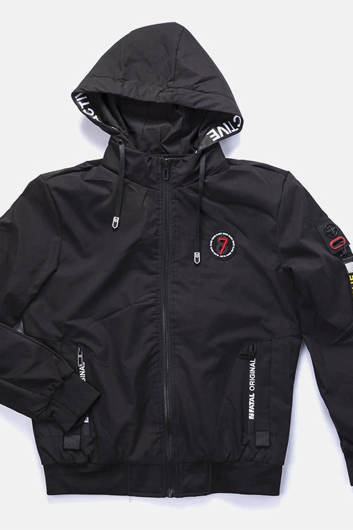 Melna vīriešu pārejas jaka Tollmache