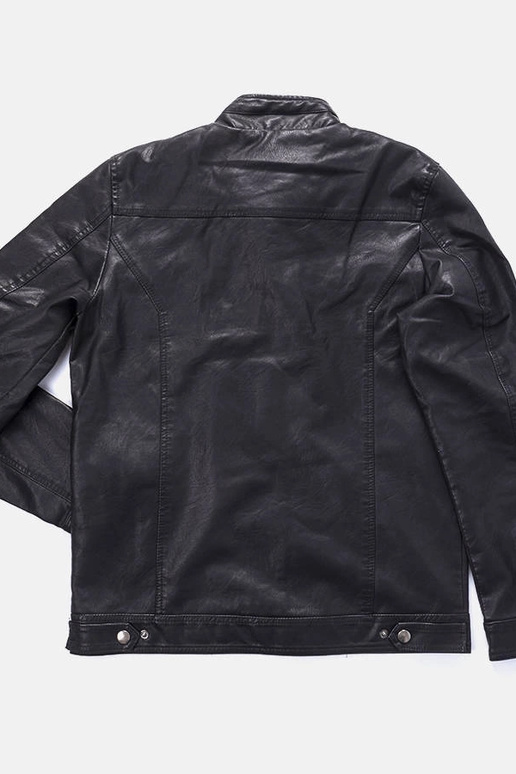 Leverett vīriešu melna mākslīgās ādas...