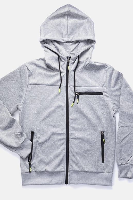 Curtis vīriešu gaiši pelēks kapuci