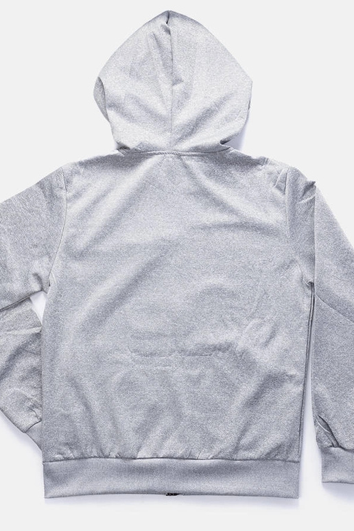 Curtis vīriešu gaiši pelēks kapuci