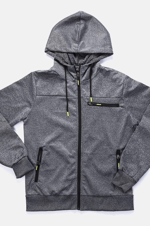 Curtis vīriešu tumši pelēka kapuce