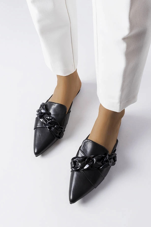 Melnas elegantas Patenaude ķēdes...