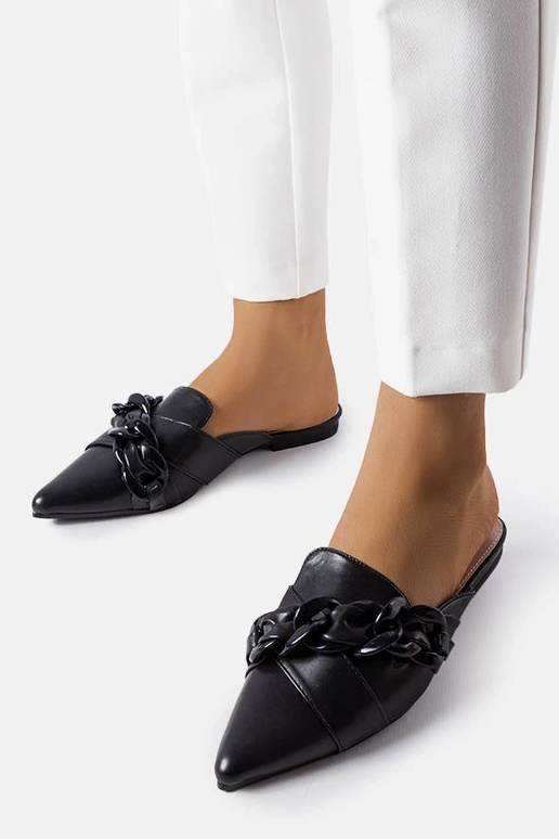 Melnas elegantas Patenaude ķēdes...