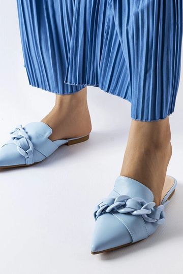 Zilas Patenaude Ķēdes Flip Flops