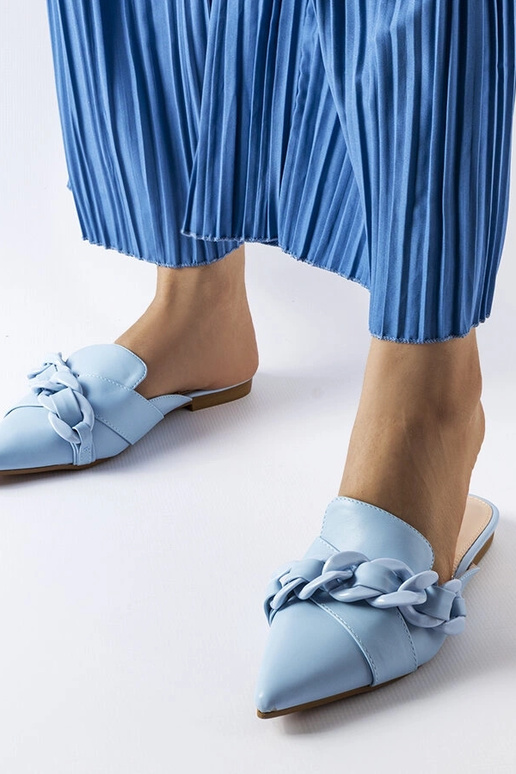 Zilas Patenaude Ķēdes Flip Flops