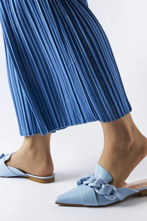 Zilas Patenaude Ķēdes Flip Flops